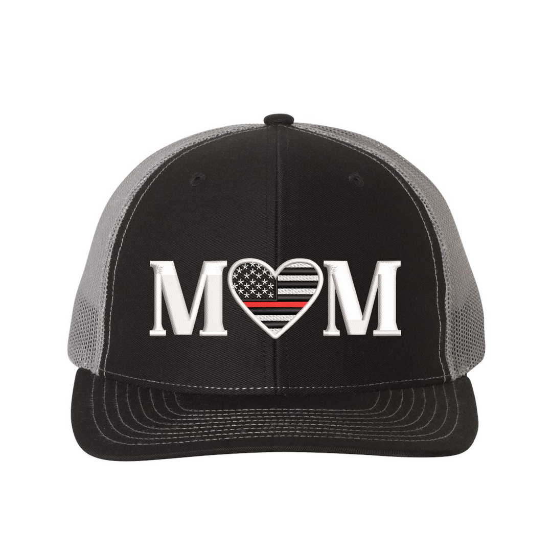 Adjustable snapback hat for Firefighter Moms