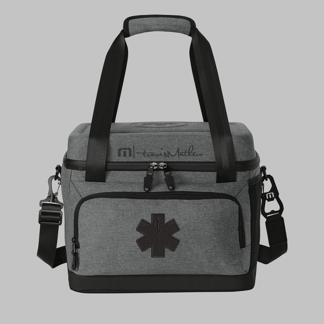 24-can EMS cooler with blacked-out Star of Life