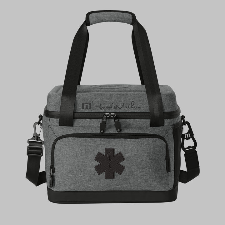 24-can EMS cooler with blacked-out Star of Life