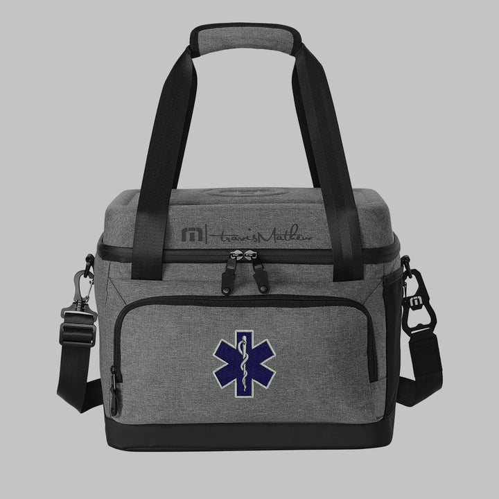 24-can EMS cooler with Star of Life emblem