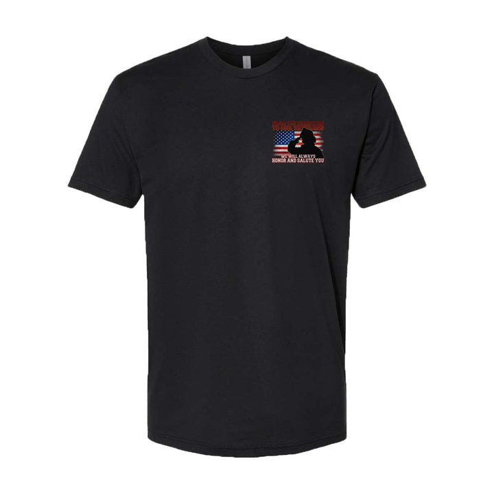 Salute Veteran's premium t-shirt – patriotic military tribute
