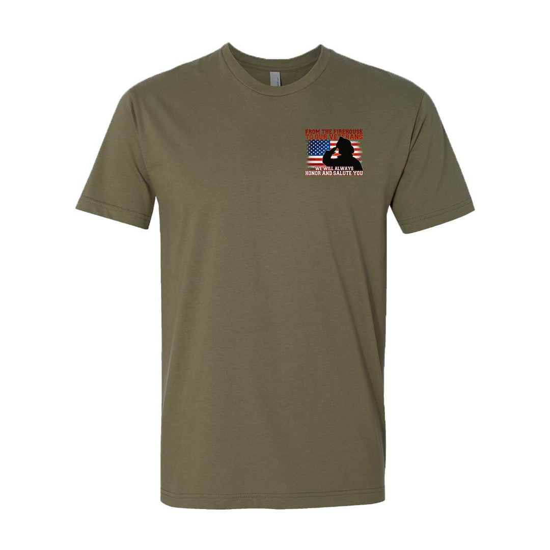 Military tribute shirt – Salute Veteran’s design for patriots