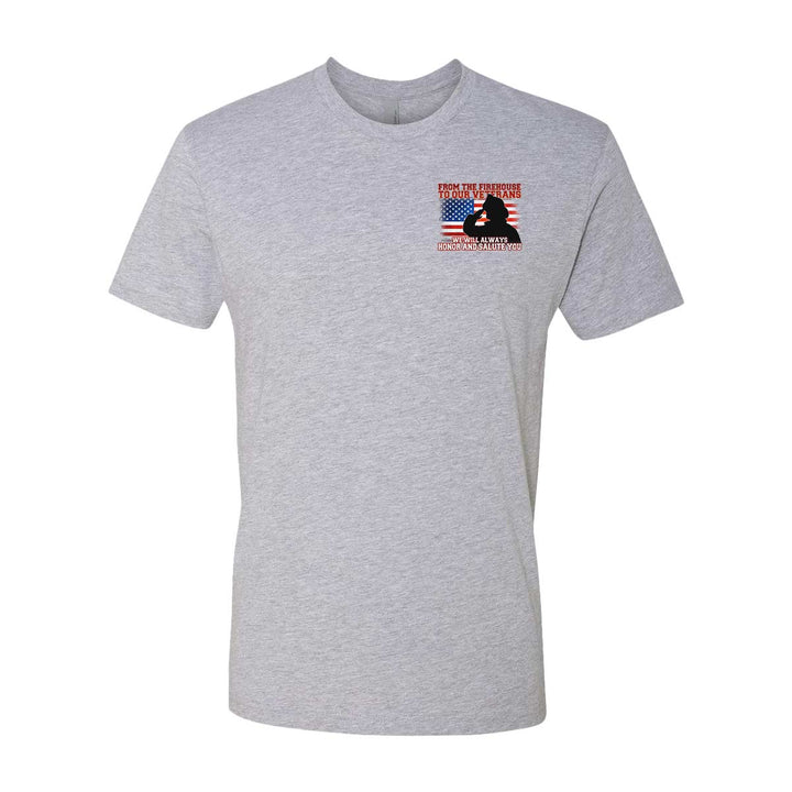 Premium t-shirt honoring veterans – patriotic Salute shirt