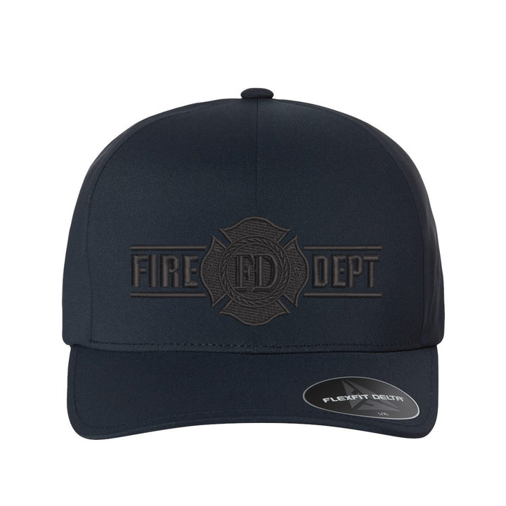 Firefighter blackout cap with breathable FlexFit design
