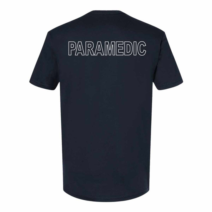 Customized paramedic duty T-Shirt, offering durability and a comfortable fit for paramedics.