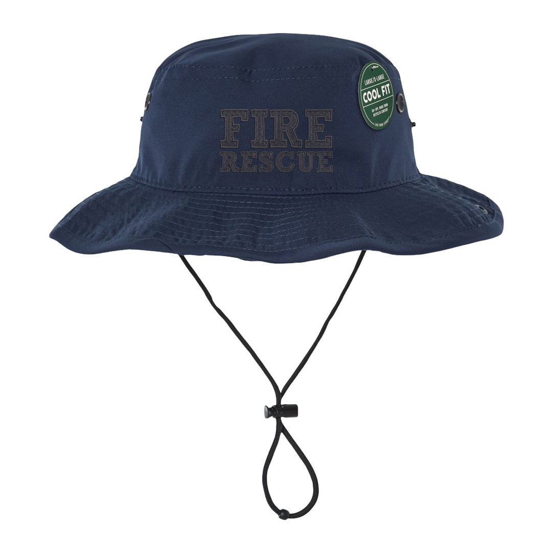 Fire rescue boonie hat – black out tactical design for crews