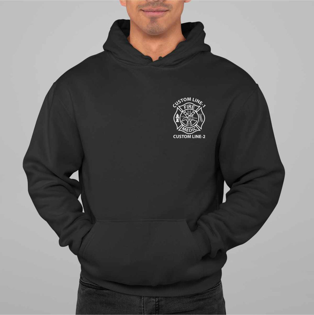 Premium Fire Medic Hoodie, designed for warmth, flexibility, and a professional look.
