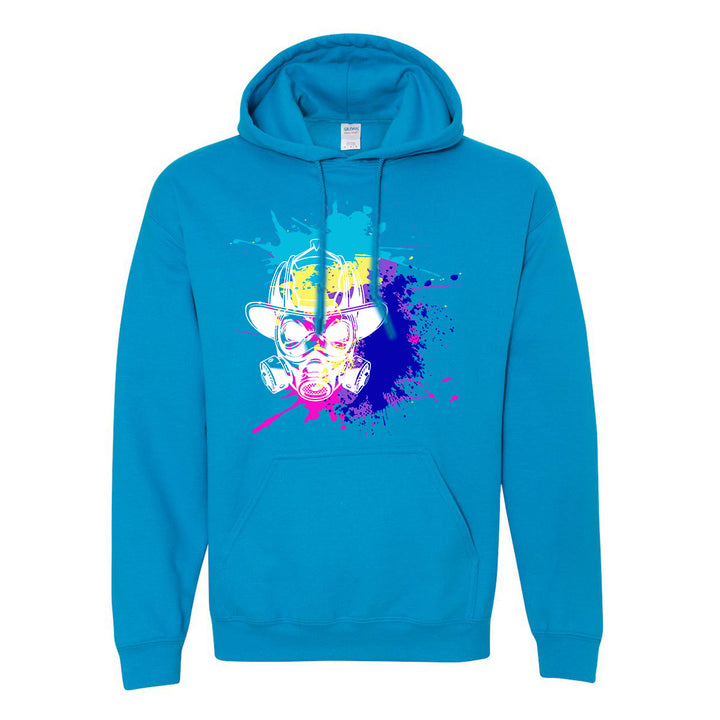 Retro Miami Vice fire hoodie
