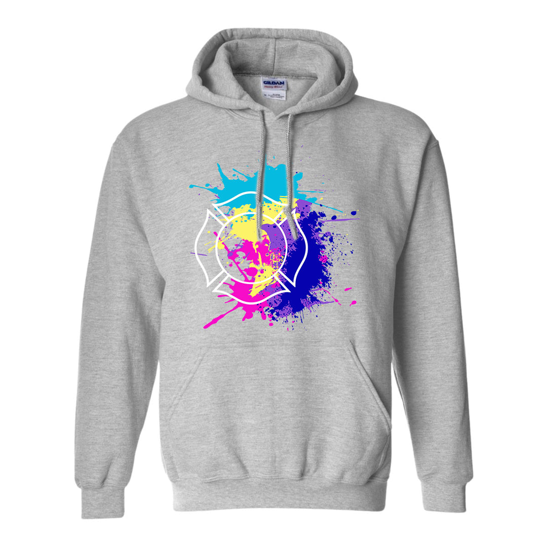 FFC 343 Miami Vice Maltese cross hoodie – firefighter pride gear