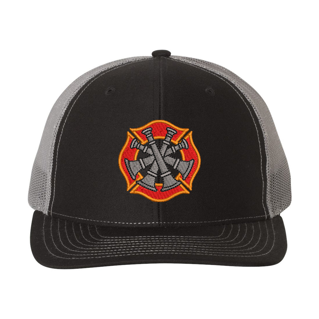 4 Bugles firefighter snapback trucker hat