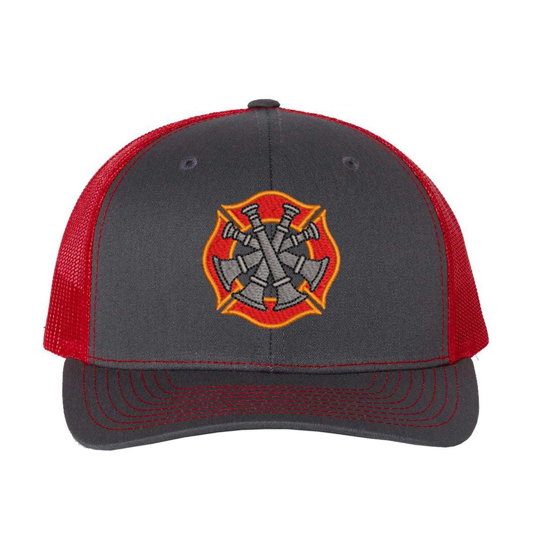 4 Bugles embroidered fire officer snapback hat