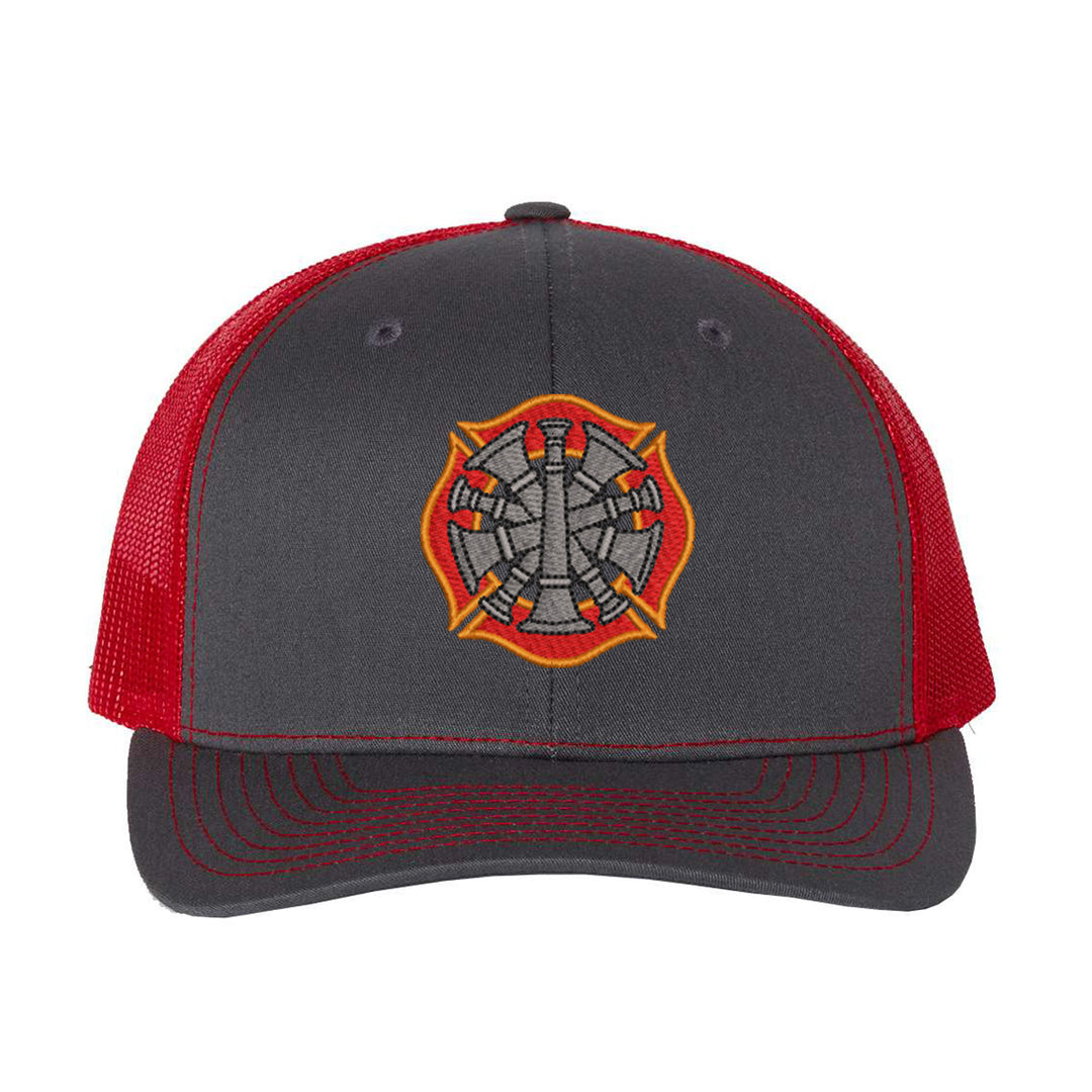 5 Bugles embroidered fire officer snapback hat