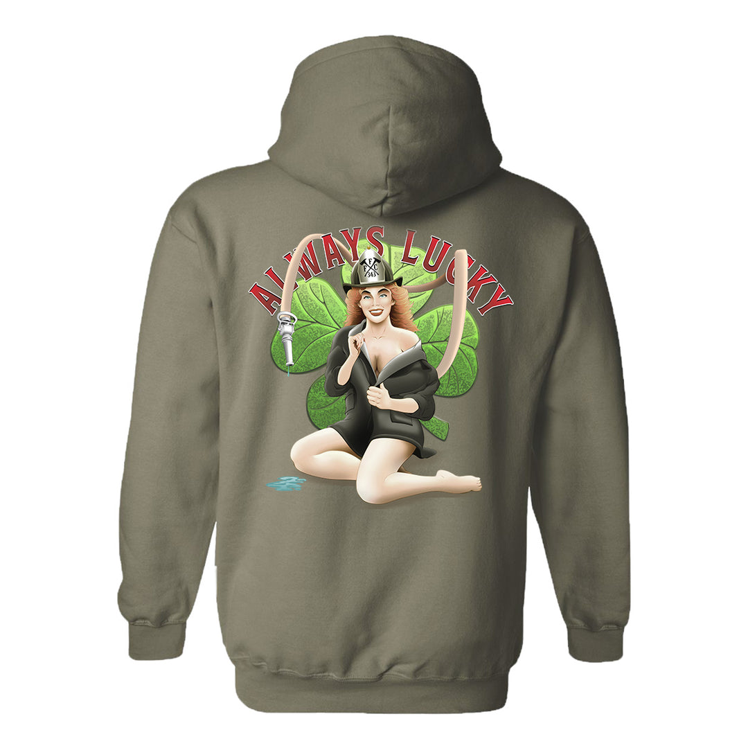 Lucky firefighter hoodie – Irish pride apparel by FFC 343