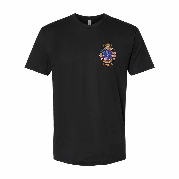 Premium Fire Rescue T-Shirt designed for first responders who need reliability and comfort.