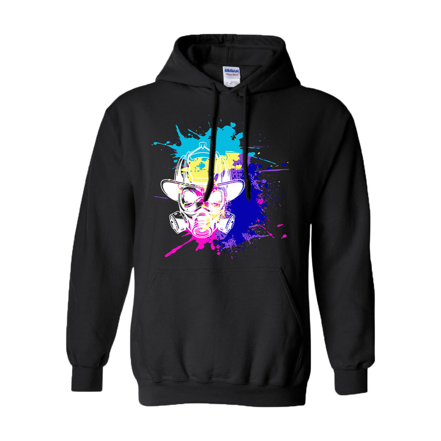 FFC 343 Miami Vice masked firefighter hoodie