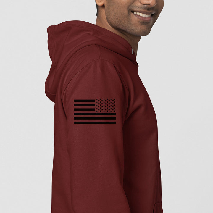 Fire dad hoodie with bold design