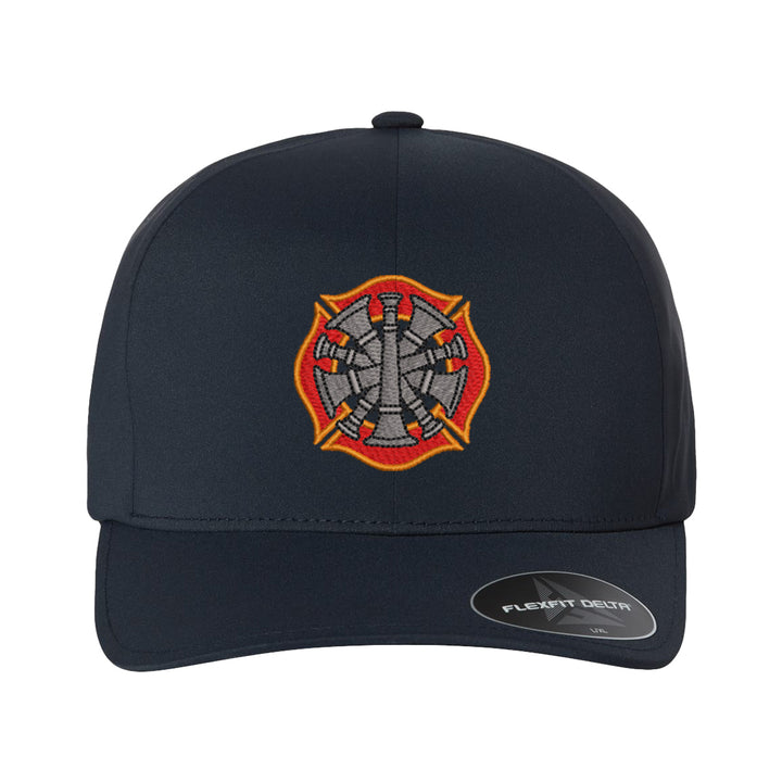 5 Bugles fire department Delta FlexFit hat