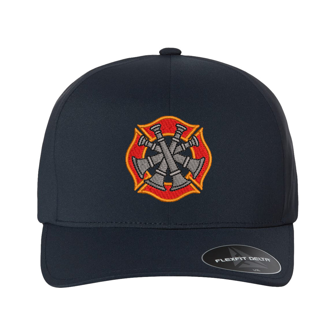 4 Bugles fire department FlexFit hat