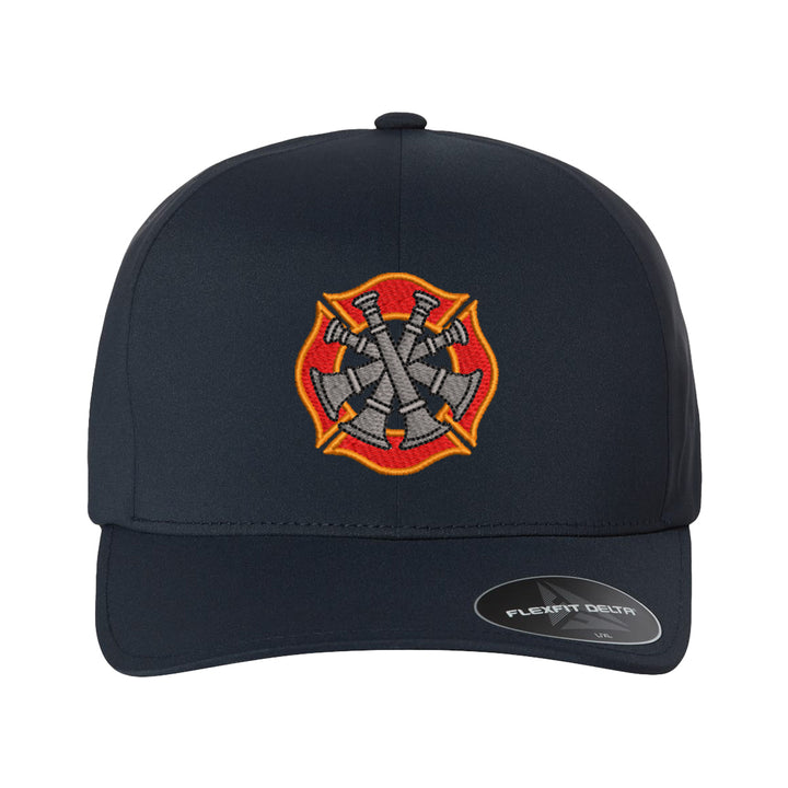 4 Bugles fire department FlexFit hat