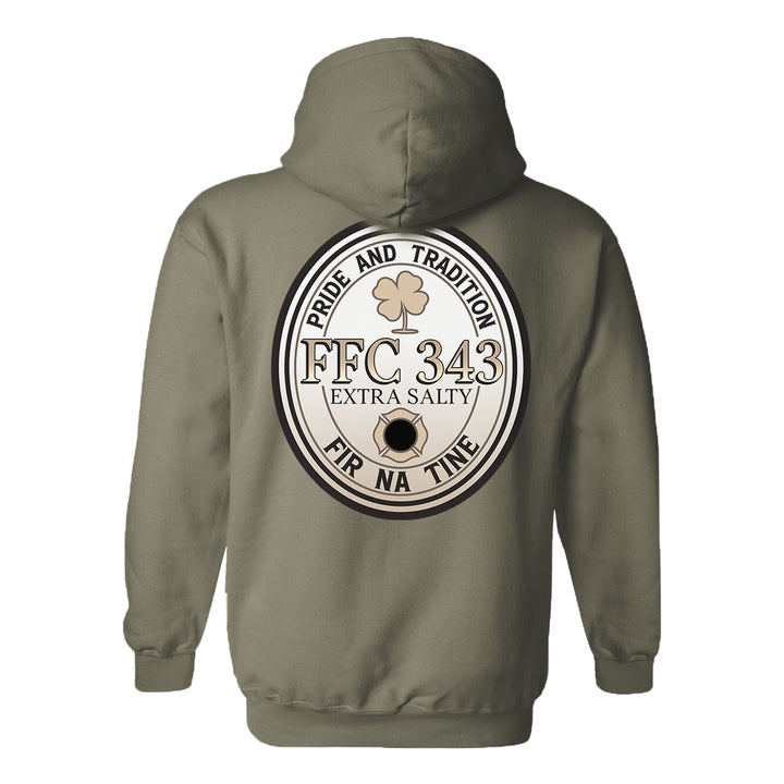 Funny firehouse hoodie – FFC 343 beer-themed design