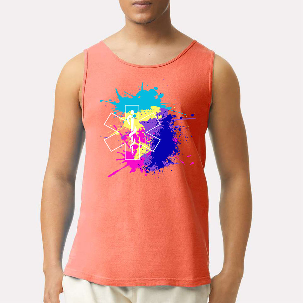 Premium EMS tank top with Miami Vice design