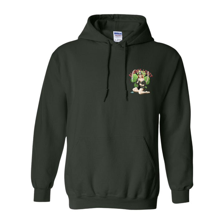 Premium green firefighter hoodie – FFC 343 Always Lucky design