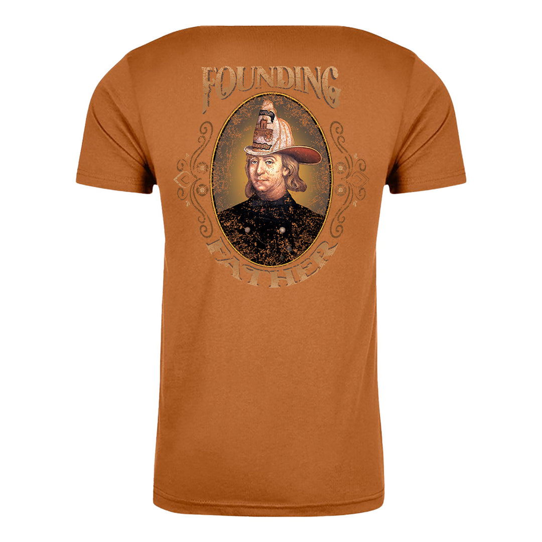 Founding Father firefighter t-shirt – FFC 343 patriotic gear