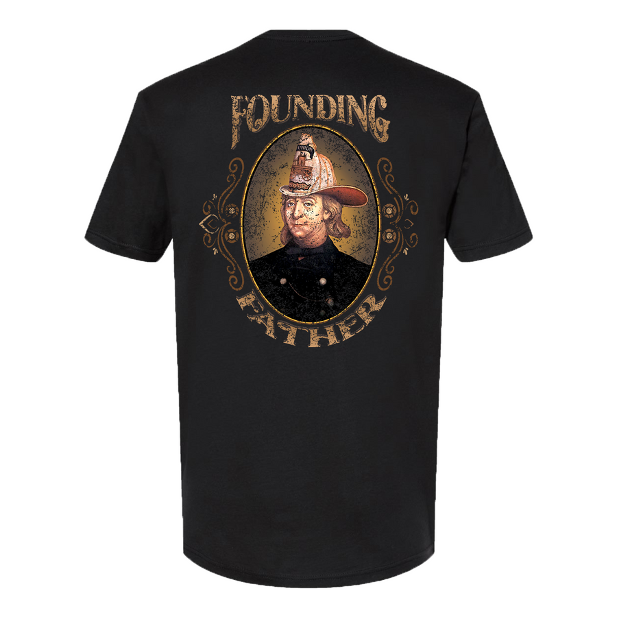 FFC 343 Founding Father premium firefighter t-shirt