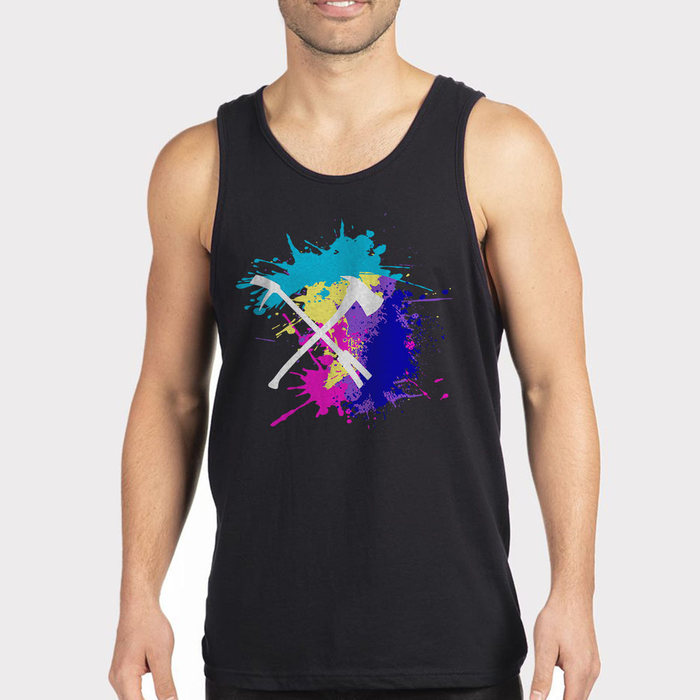 Premium firefighter tank top with Miami design