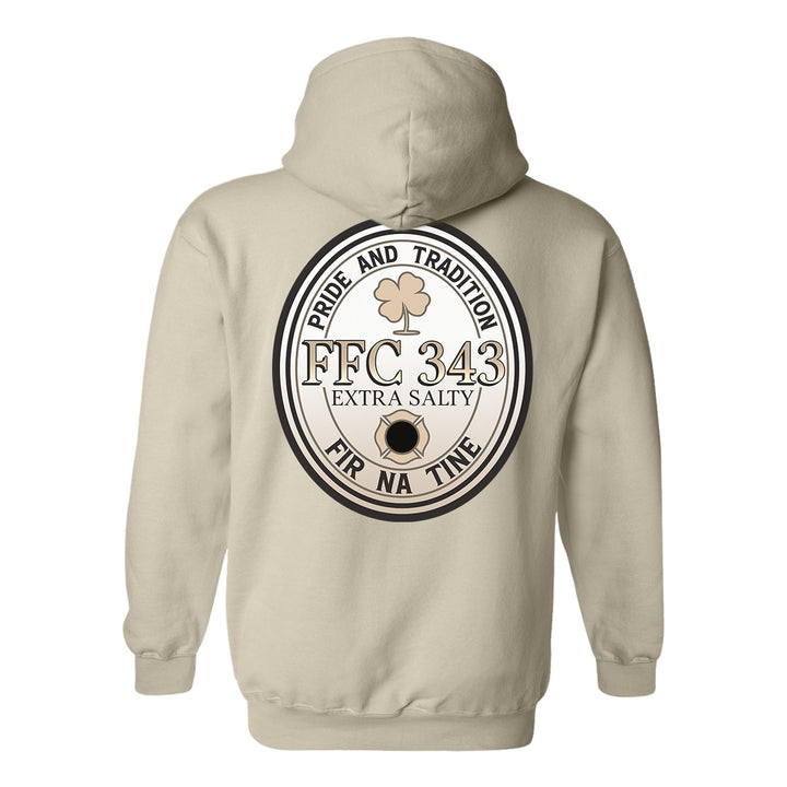Extra Salty Stout graphic hoodie – FFC 343 firefighter humor gear
