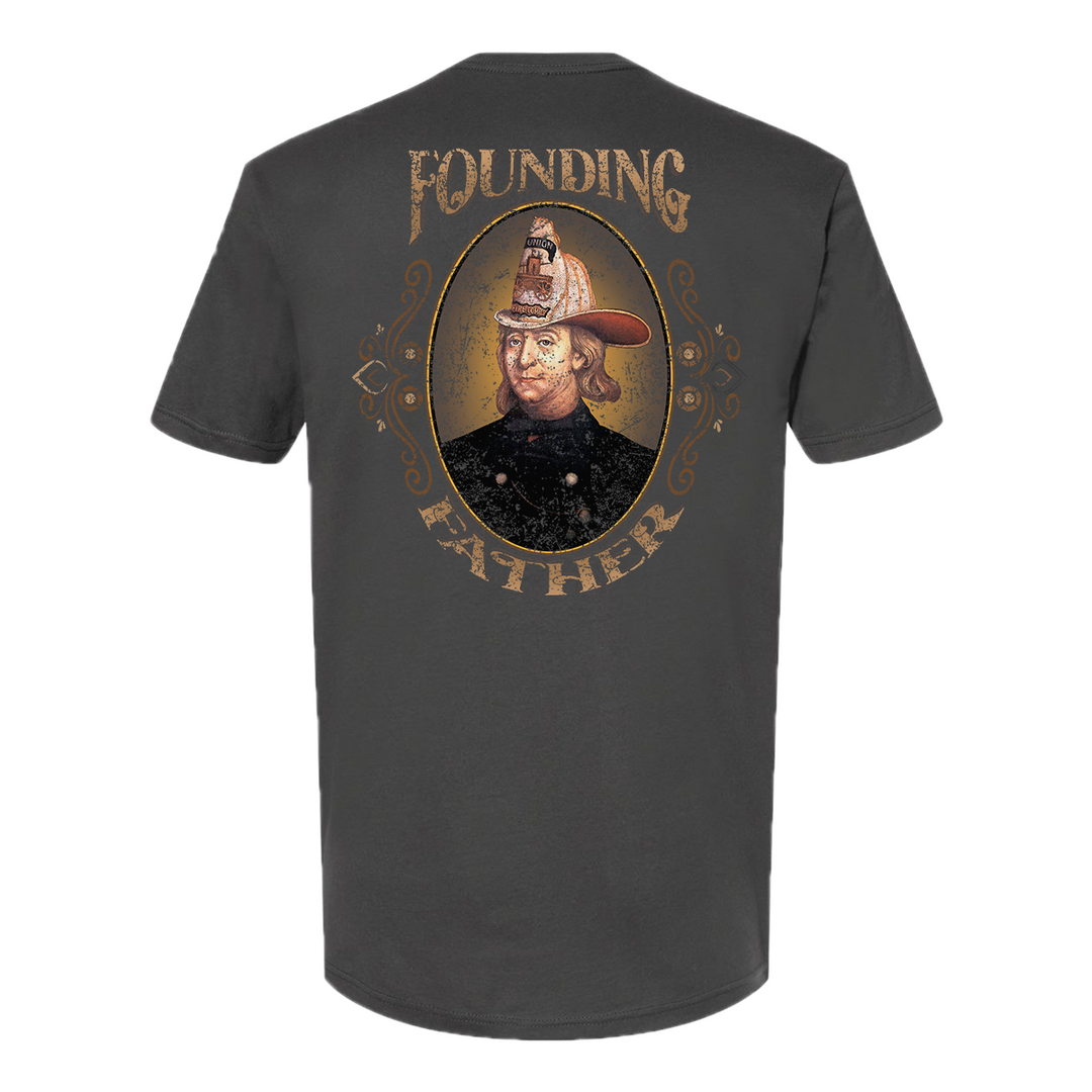 Firefighter lifestyle shirt – FFC 343 Founding Father edition