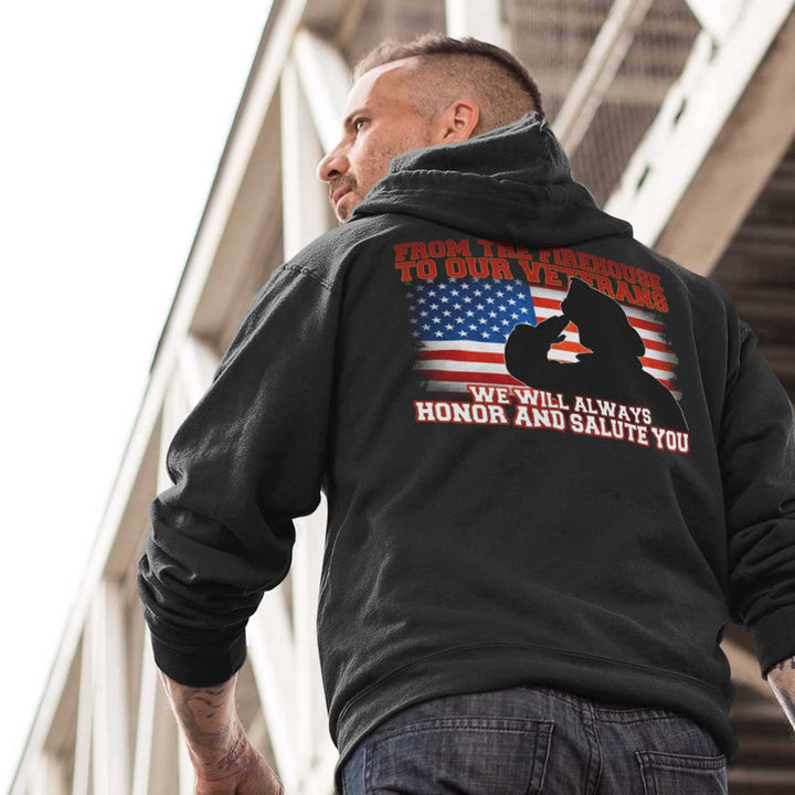 Salute Veteran's hoodie – warm and respectful tribute gear