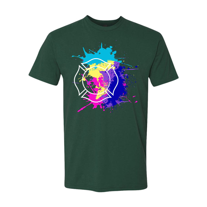 Firefighter t-shirt – FFC 343 Miami Vice Maltese cross graphic
