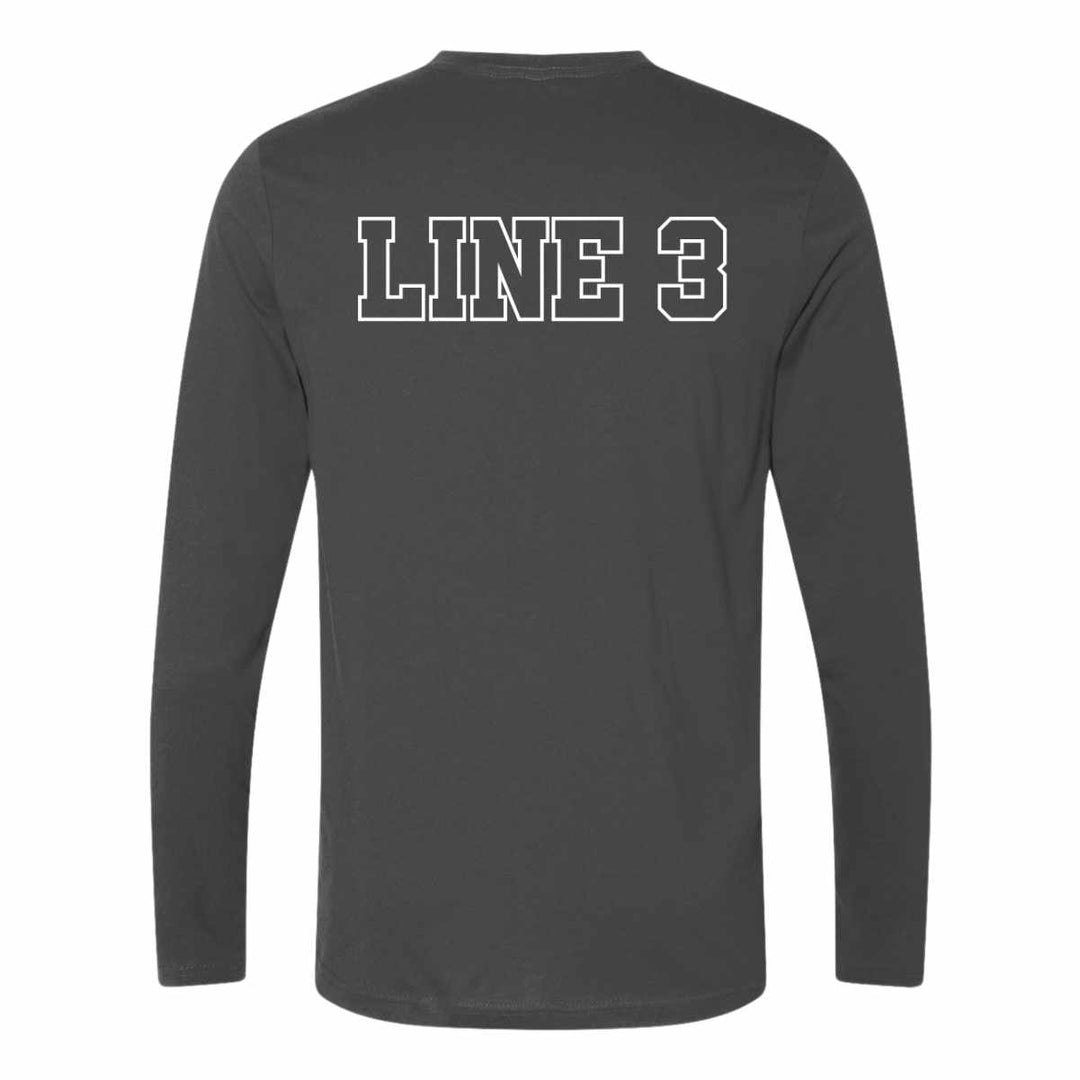 Firefighter Fire Chaplain long sleeve shirt with department initials