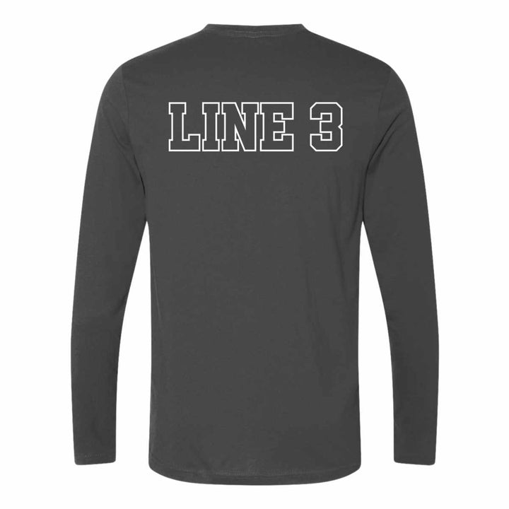 Firefighter Fire Chaplain long sleeve shirt with department initials