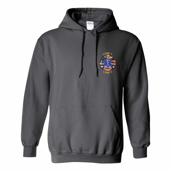 Fire Rescue Hoodie with soft, breathable fabric for all-day wear.