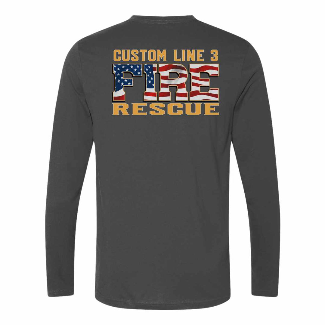 Fire Rescue Long Sleeve Shirt offering durability and a relaxed fit.