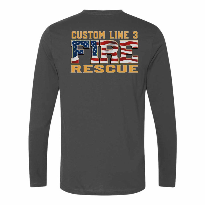 Fire Rescue Long Sleeve Shirt offering durability and a relaxed fit.