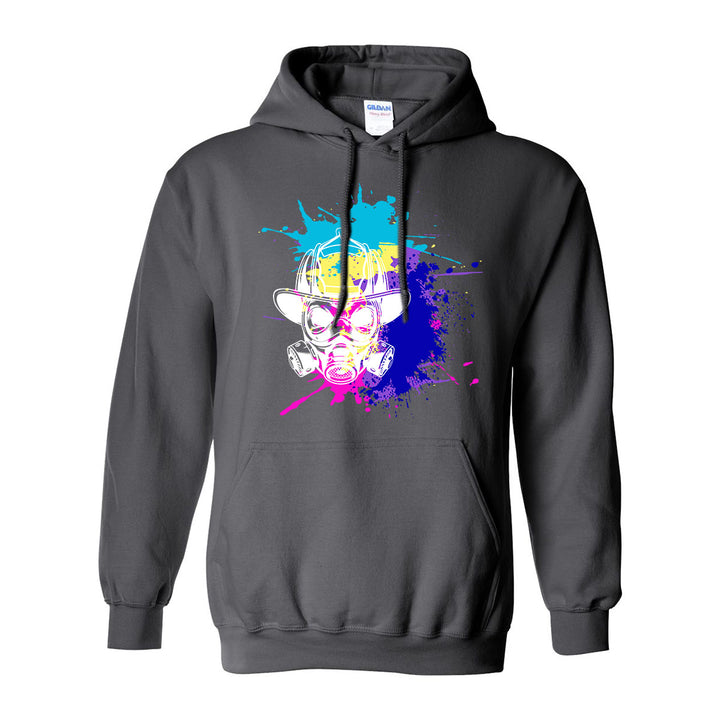 Masked fire department hoodie