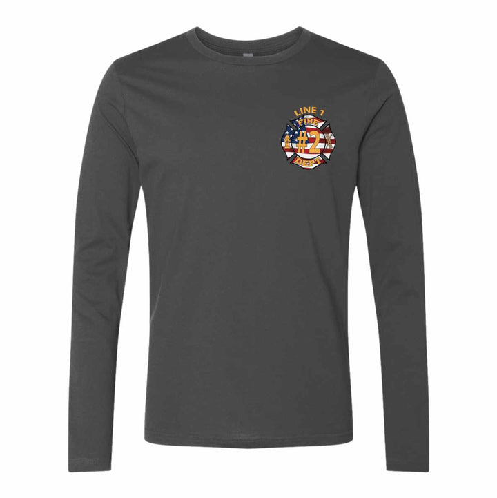 Premium Fire Department Long Sleeve Shirt crafted for first responders.
