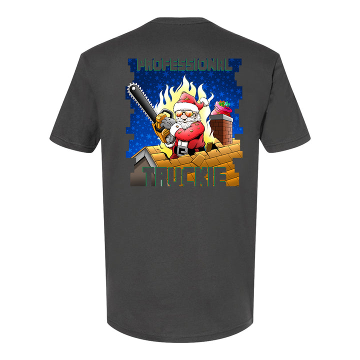 Professional Truckie Santa Firefighter Premium T-Shirt