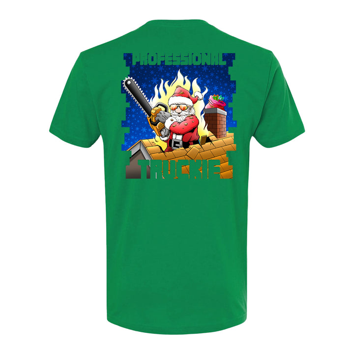 Professional Truckie Santa Firefighter Premium T-Shirt
