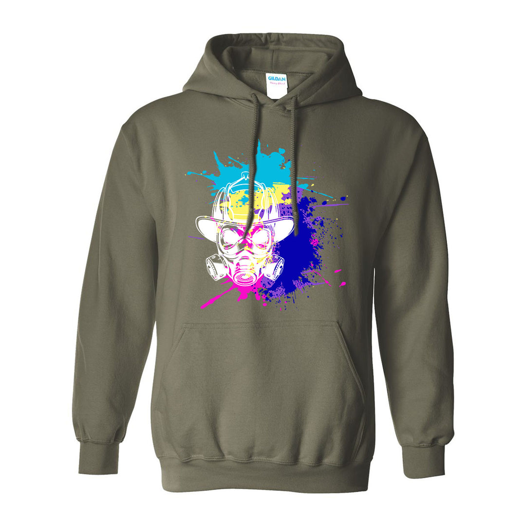 FFC 343 hoodie with retro fire design