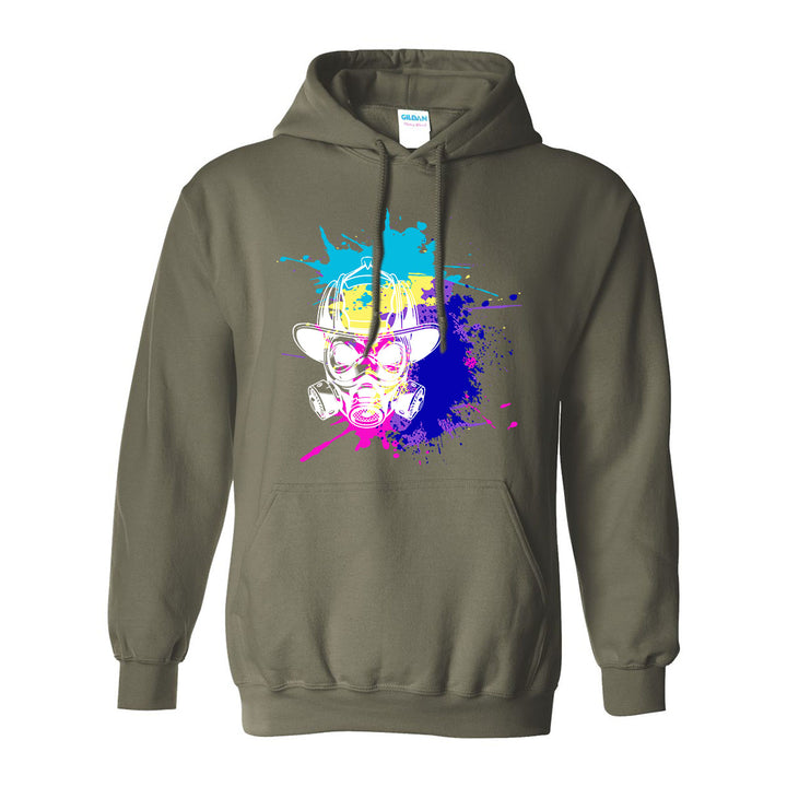 FFC 343 hoodie with retro fire design