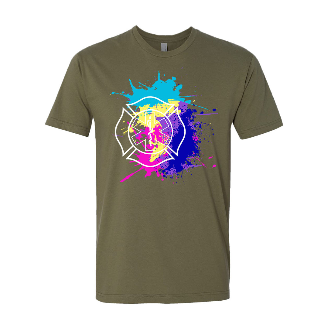 Fire rescue t-shirt for first responders