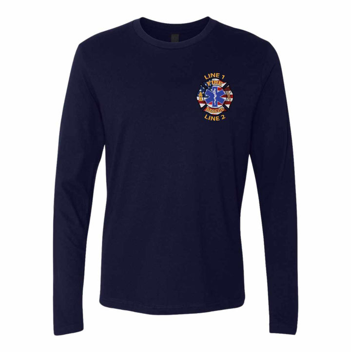 Fire Rescue Duty Long Sleeve Shirt with moisture-wicking technology for lasting comfort.