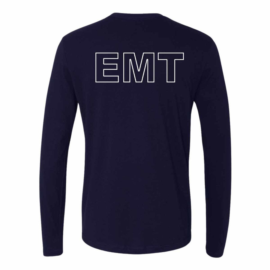 Customized EMT Premium Long Sleeve Shirt, designed to provide both style and comfort for everyday duty wear.