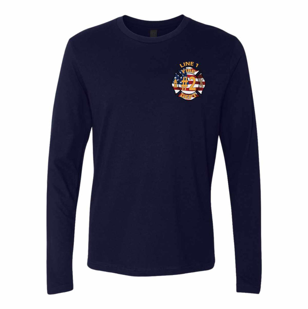 Custom Fire Department Long Sleeve Shirt made for long shifts and active wear.