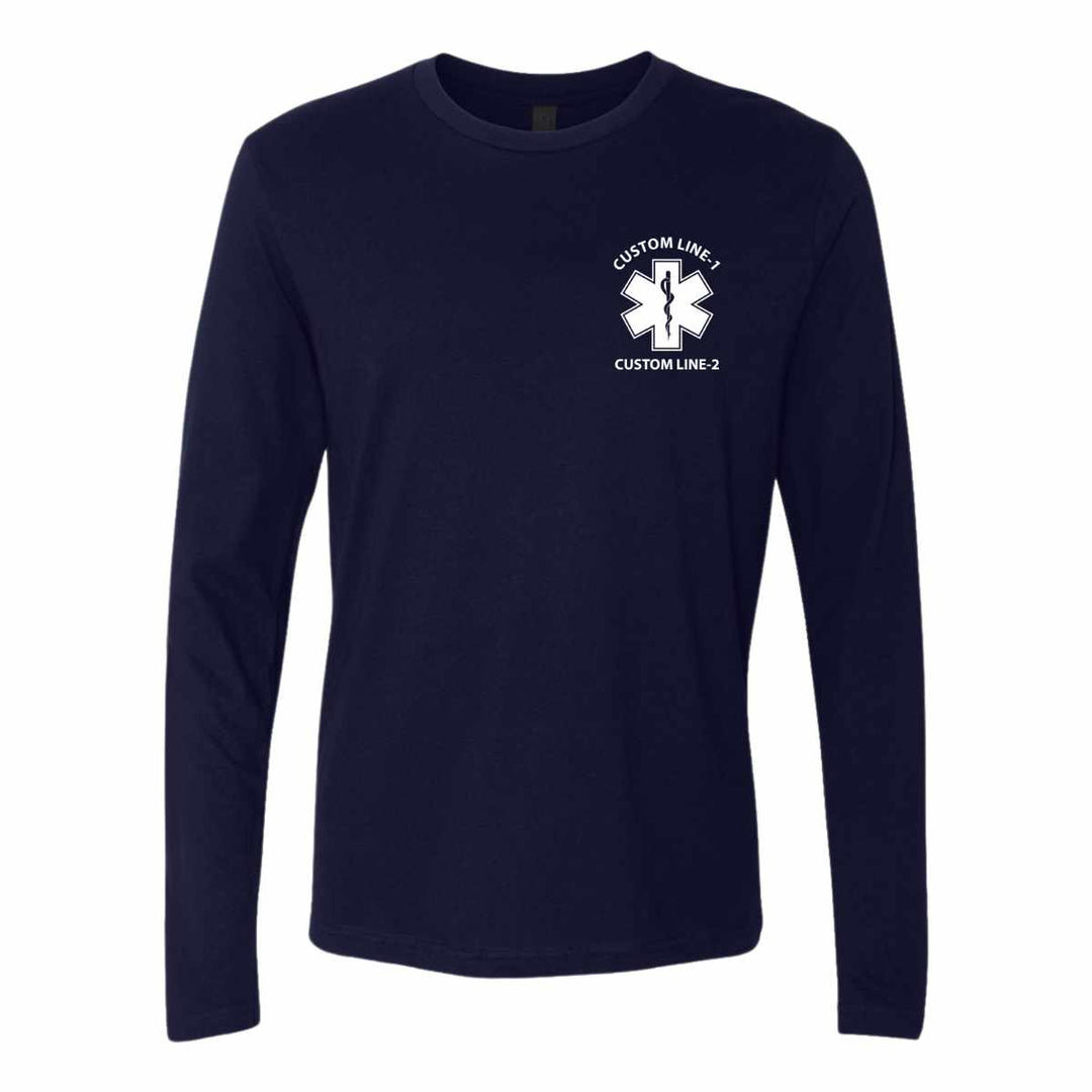 Premium paramedic long sleeve shirt offering a durable, comfortable fit for long shifts.