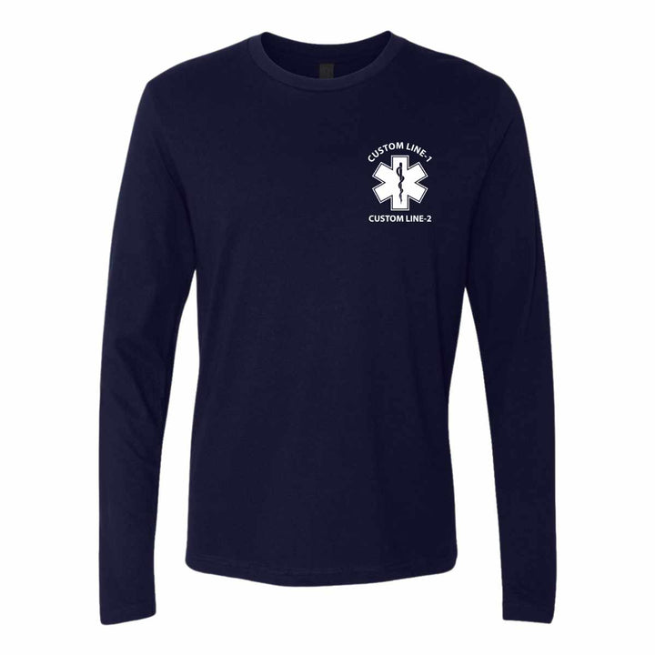 Premium paramedic long sleeve shirt offering a durable, comfortable fit for long shifts.